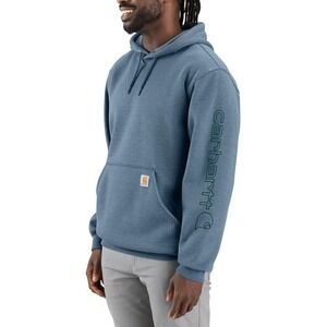 Carhartt XL TALL Hooded Loose Fit Midweight Thundercloud Blue TS0288-M NWT
